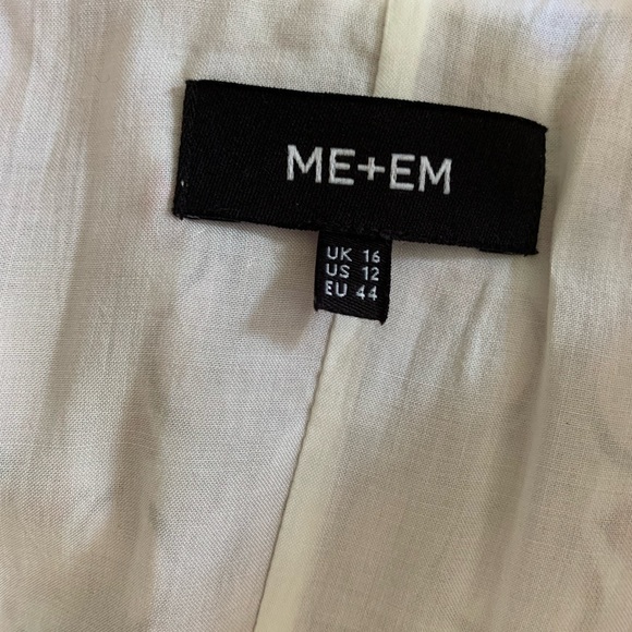 Me+Em pink brocade belted tiered dress. U.K. 16 worn once like new - Picture 8 of 16